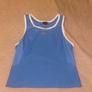 Nike Blue Athletic Tank Top